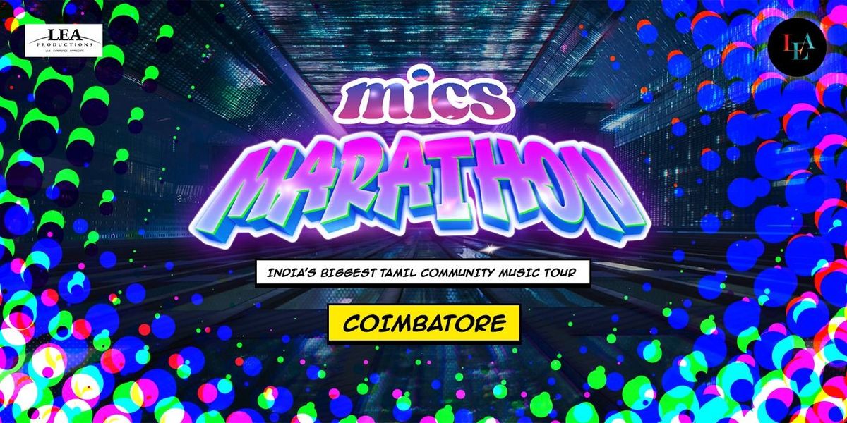 MICS MUSIC MARATHON - 4 SHOWS 11 LEGENDS (CBE)