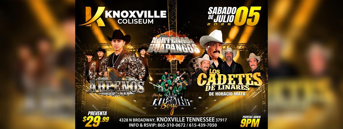 ARPEÑOS, LOS CADETES DE LINARES  DE HORACIO MATA & MAS, 5 July | Event in Knoxville | AllEvents