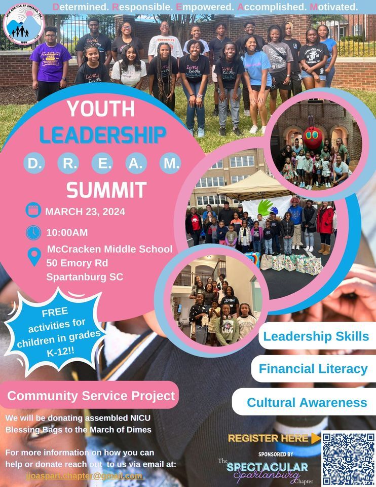Youth Leadership Conference , McCracken Middle School, Spartanburg, 23
