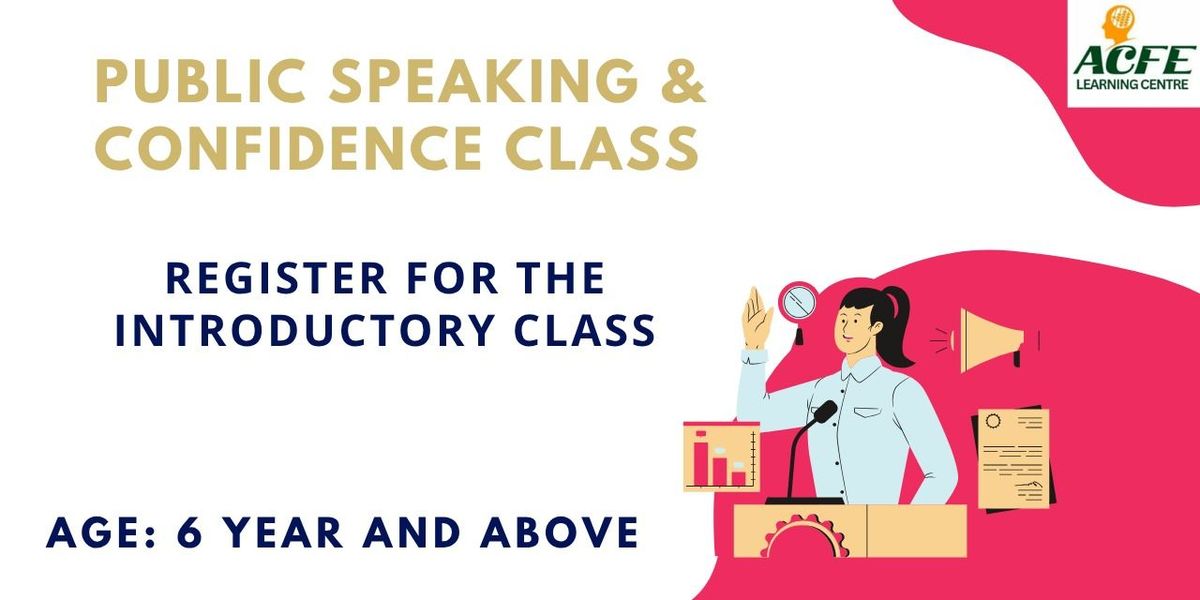 Public speaking & confidence class, 26 July | Event in Bangalore | AllEvents