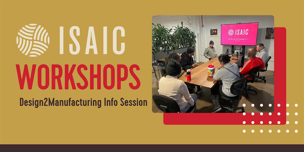 Design2Manufacturing Info Session, 6 February | Event in Detroit | AllEvents