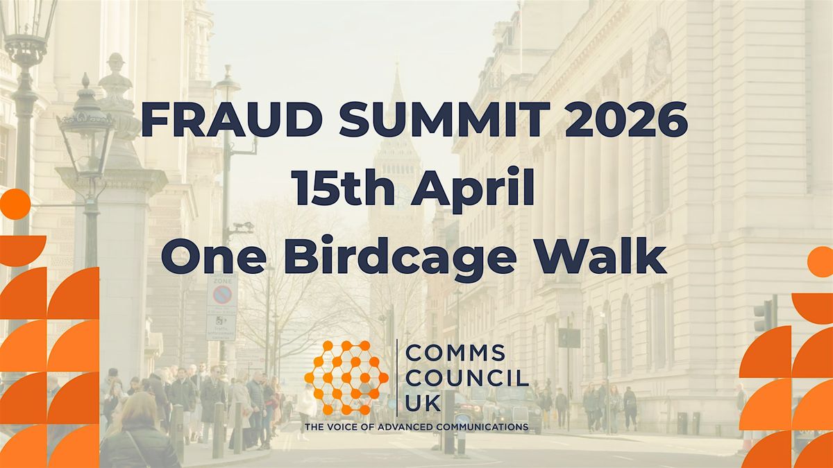 Fraud Summit 2026, 15 April | Event in London | AllEvents