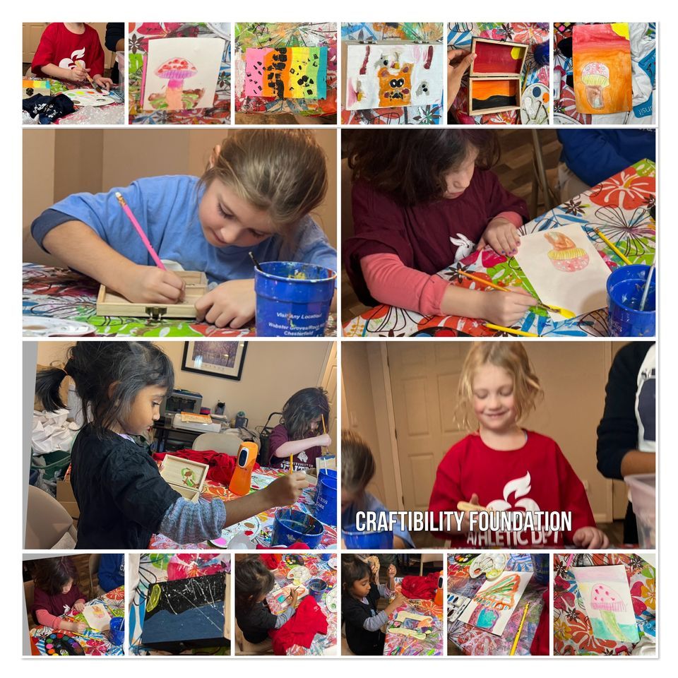 InPerson Mixed Media Class Ages 4 and up, Chesterfield, Missouri, January 7 2024 AllEvents.in