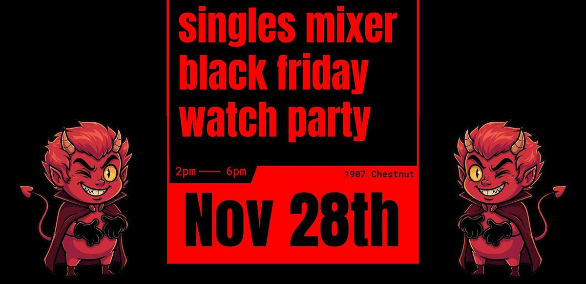 Singles Mixer Black Friday Philadelphia Eagles Watch Party at Devil's Alley | Event in Philadelphia | AllEvents