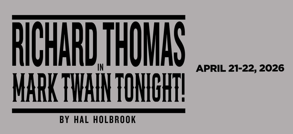 Mark Twain Tonight, 21 February | Event in Findlay | AllEvents