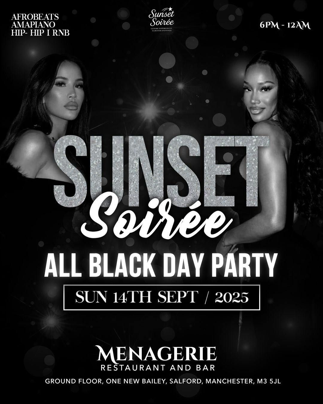 Sunset Soirée (All Black Day Party), 14 September | Event in Manchester | AllEvents