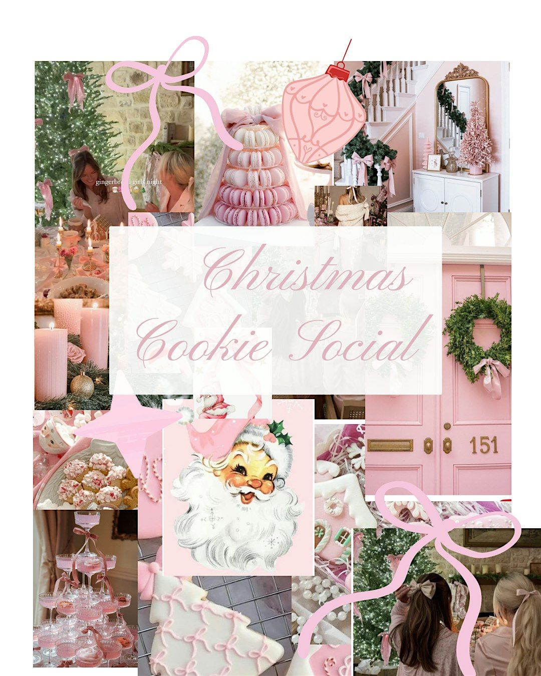 Pink Christmas Cookie Social, 11 December | Event in Fort Lauderdale | AllEvents