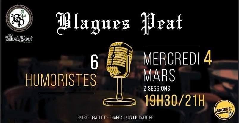 Avoir Images Soiree Blagues Peat 2 Session 2 21h At Black Peat Angers le plus cool par