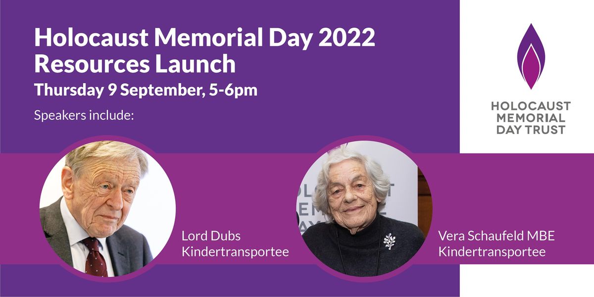 Holocaust Memorial Day 2022 Resources Launch September 9 2021 Online Event Allevents In Memorial Day September 2022