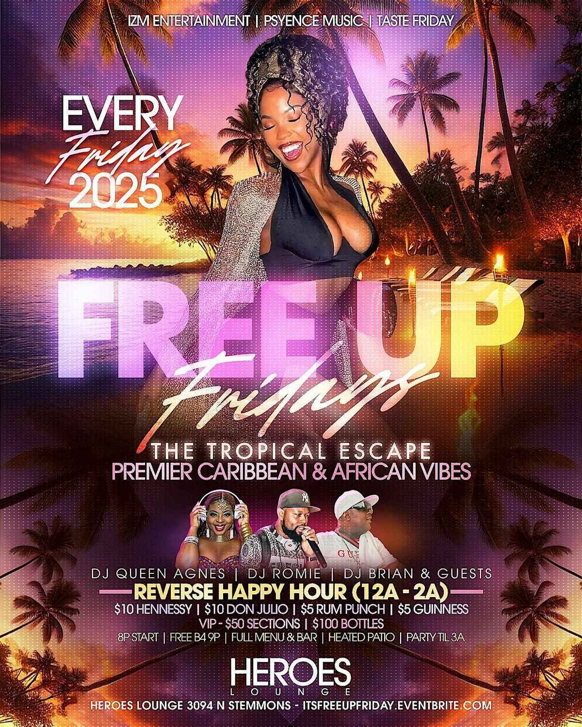 Free Up Fridays | Reverse Happy Hour | Event in DALLAS | AllEvents