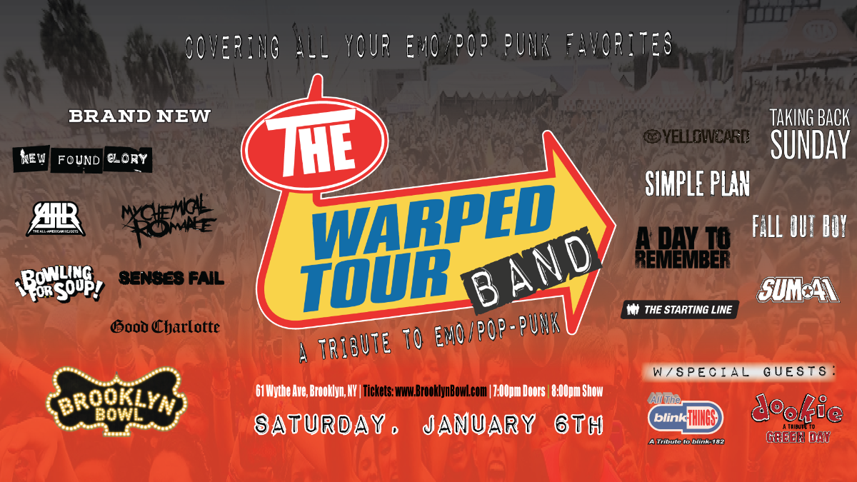 Warped Band, 16 January | Event in Richmond | AllEvents