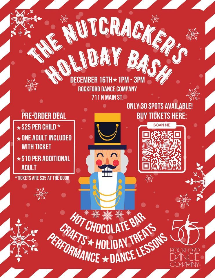 The Nutcracker’s Holiday Bash, Rockford Dance Company, December 16 2023