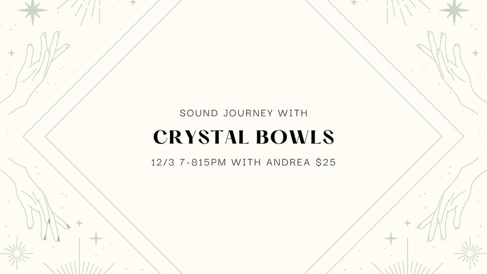 Sound Journey with Crystal Bowls, Falls Yoga and Barre, Cuyahoga Falls