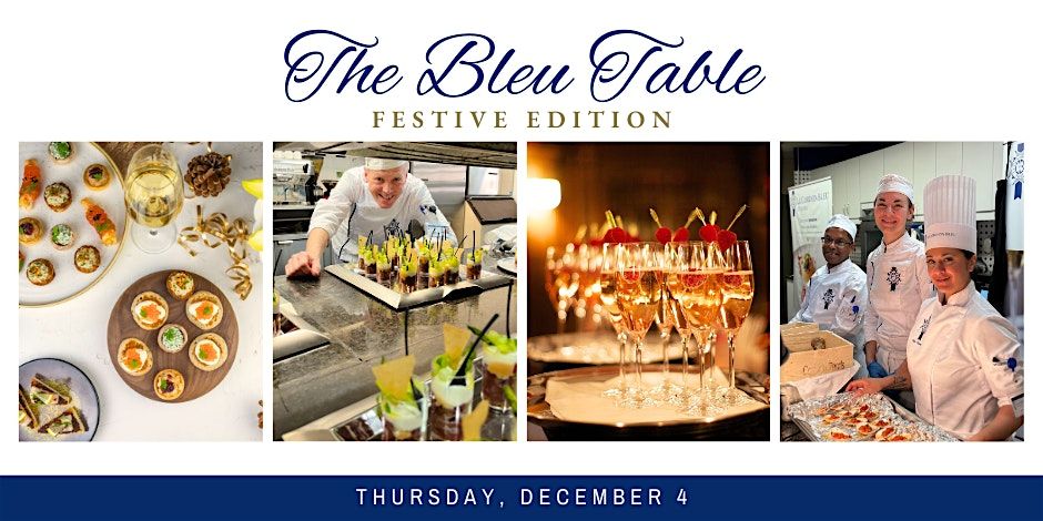 The Bleu Table: Festive Edition, 4 December | Event in Ottawa | AllEvents