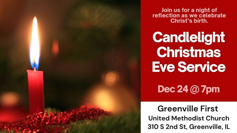 Candlelight Christmas Eve Service, Greenville First United Methodist