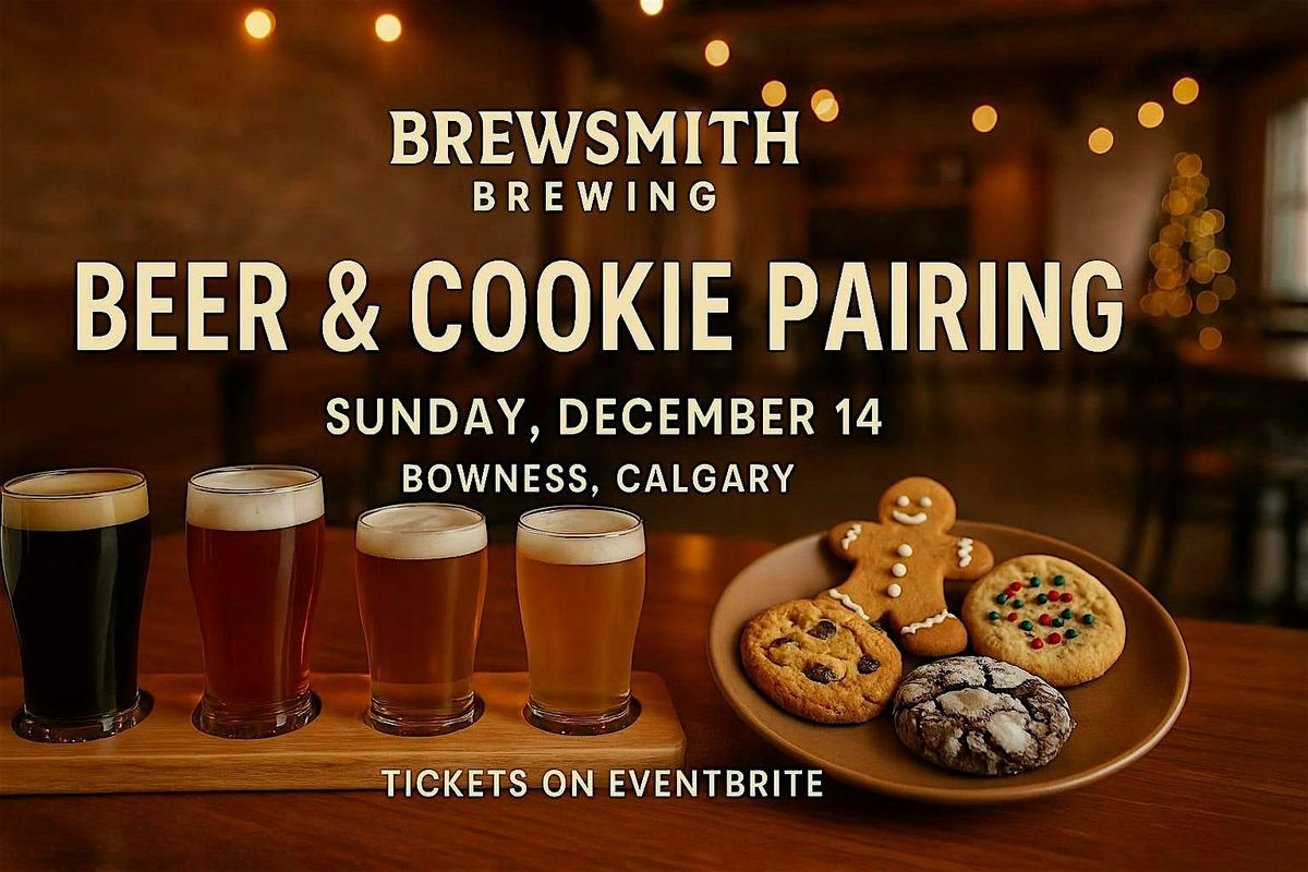 Brewsmith's Beer & Christmas Cookie Pairing, 14 December | Event in Calgary | AllEvents