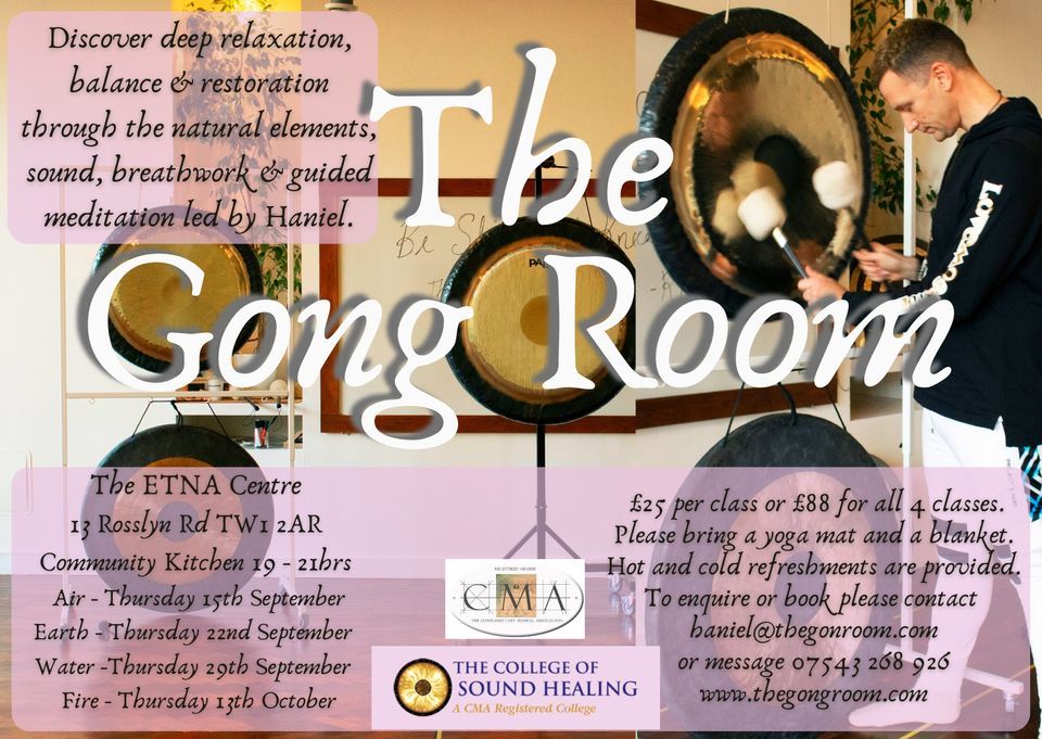 The Gong Room at the ETNA Centre, ETNA Community Centre, Twickenham