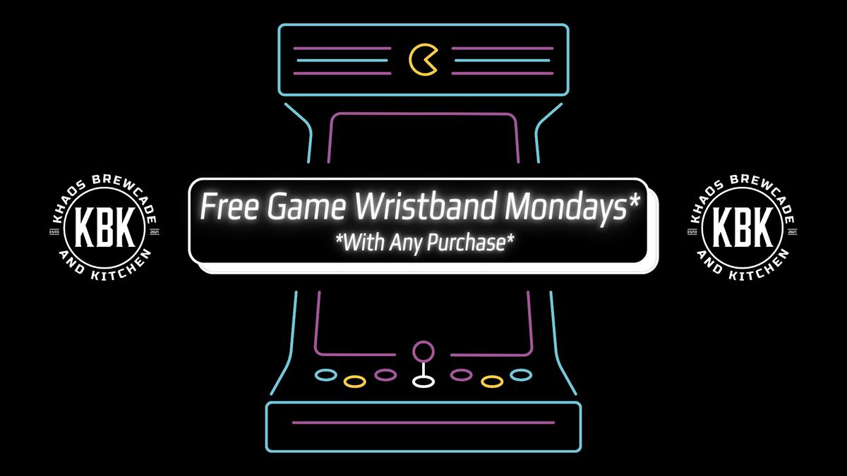 Free Gaming Monday - Open Early at 12 PM on November 24th at Khaos Brewcade, 24 November | Event in Plainfield
