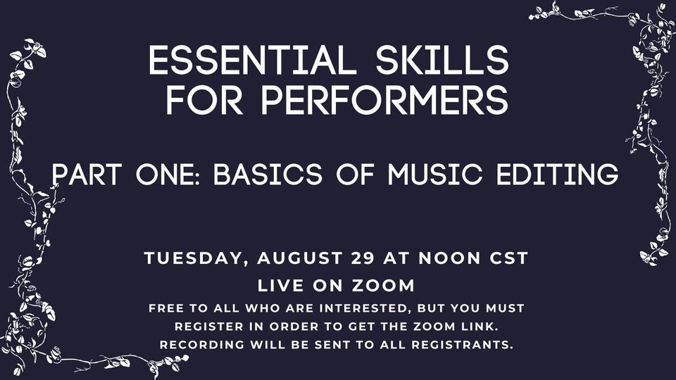 Essential Skills For Performers Music Editing Basics KC Raqs World essential-skills-for-performers-music-editing-basics-kc-raqs-world