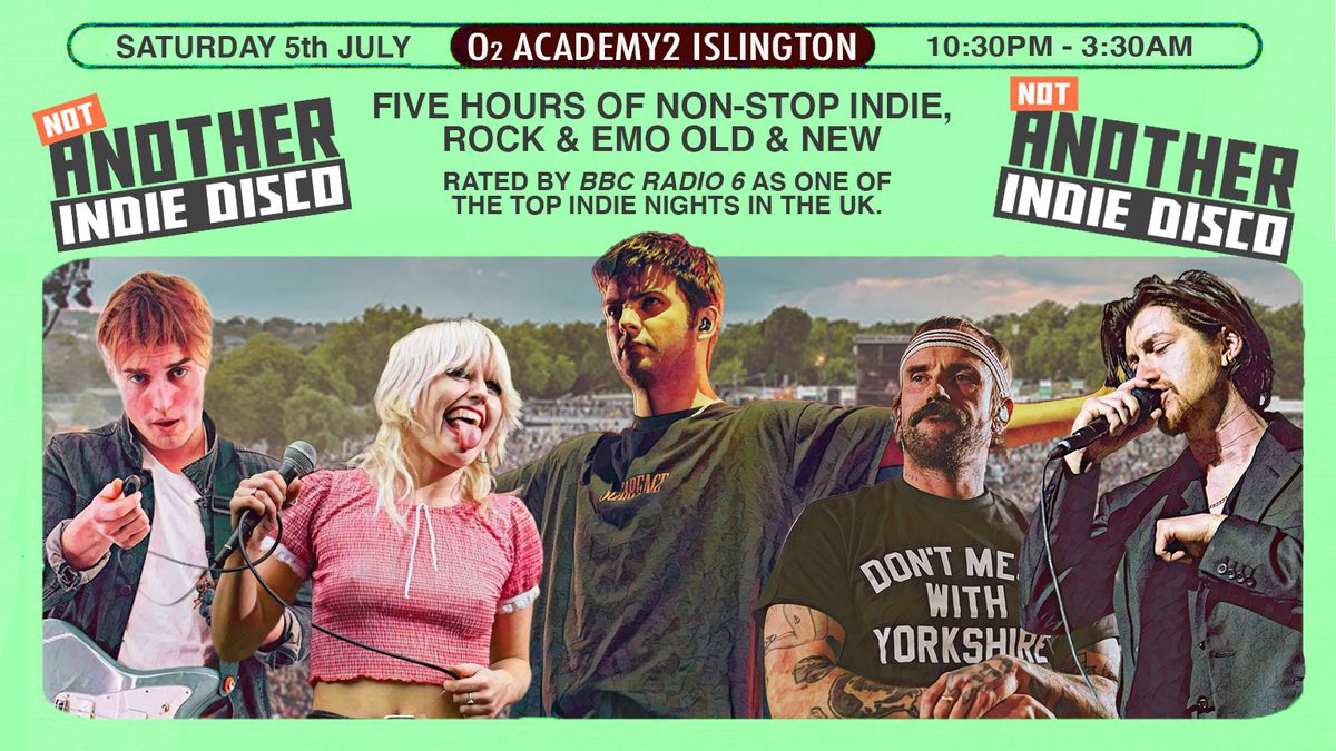 Not Another Indie Disco - 5th July, 5 July | Event in London | AllEvents