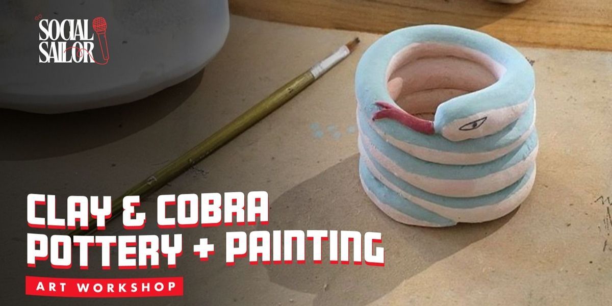 Clay & Cobra Pottery + Painting - Pune, 23 August | Event in Pune | AllEvents