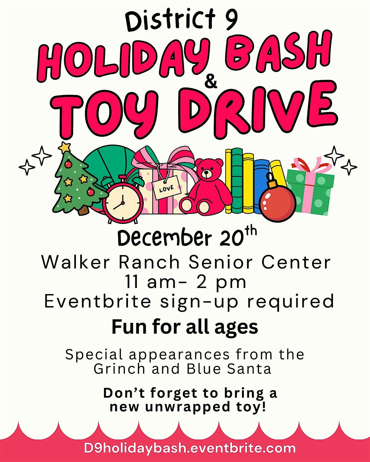 D9 Holiday Bash & Toy Drive, 20 December | Event in San Antonio | AllEvents