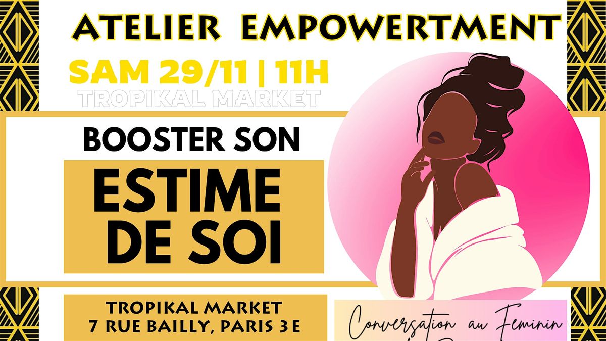 Atelier : Booster sa confiance en soi | Event in Paris | AllEvents