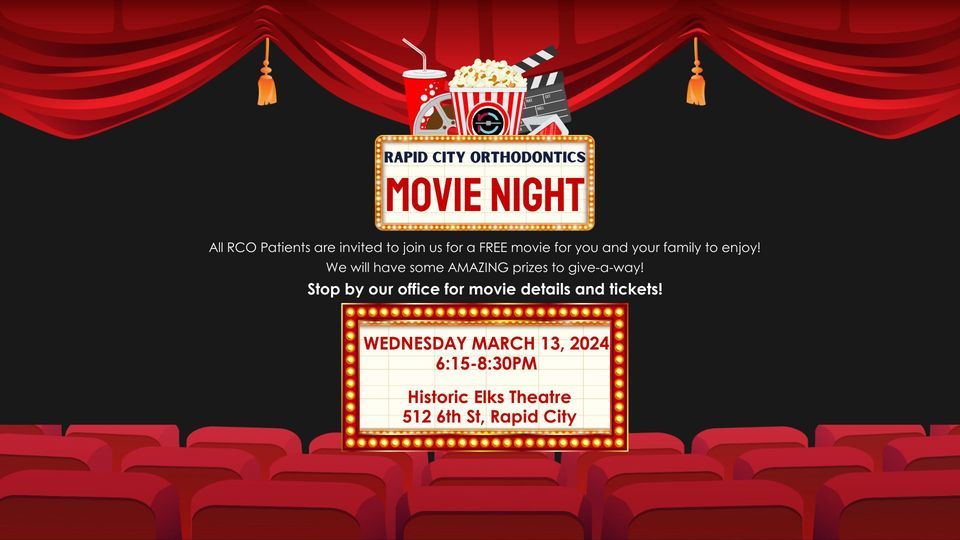 Patient Appreciation Movie Night, The Elks Theatre, Rapid City, 13