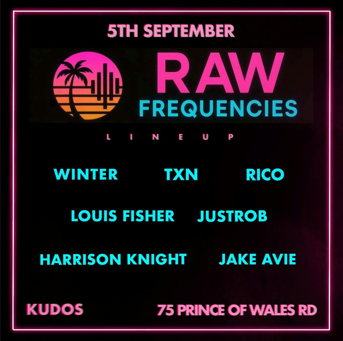 RAW FREQUENCIES: The Launch — Kudos Norwich, 5 September | Event in Norwich | AllEvents