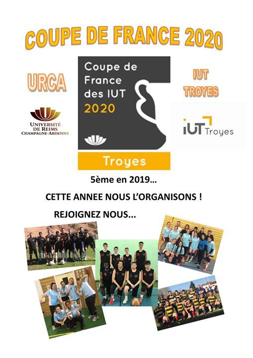 Coupe De France Des Iut At Suaps Troyes Troyes