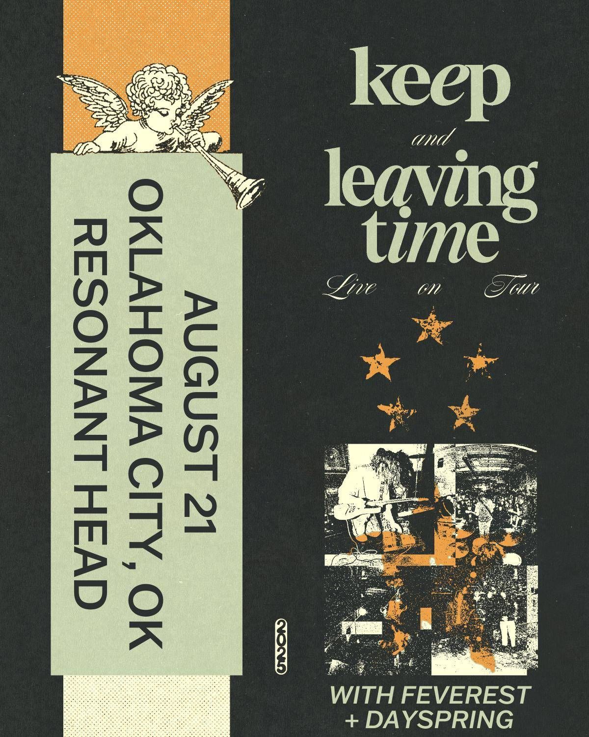 Keep  /  Leaving Time in Oklahoma City, 21 August | Event in Oklahoma City | AllEvents