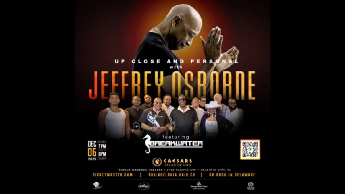 Jeffrey Osborne with Breakwater, 7 December | Event in Atlantic City | AllEvents