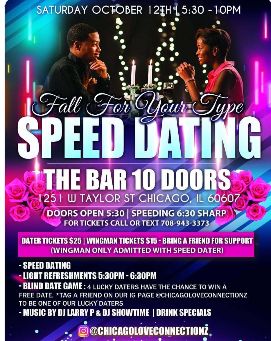 Fall For Your Type Speed Dating At The Bar 10 Doors Chicago