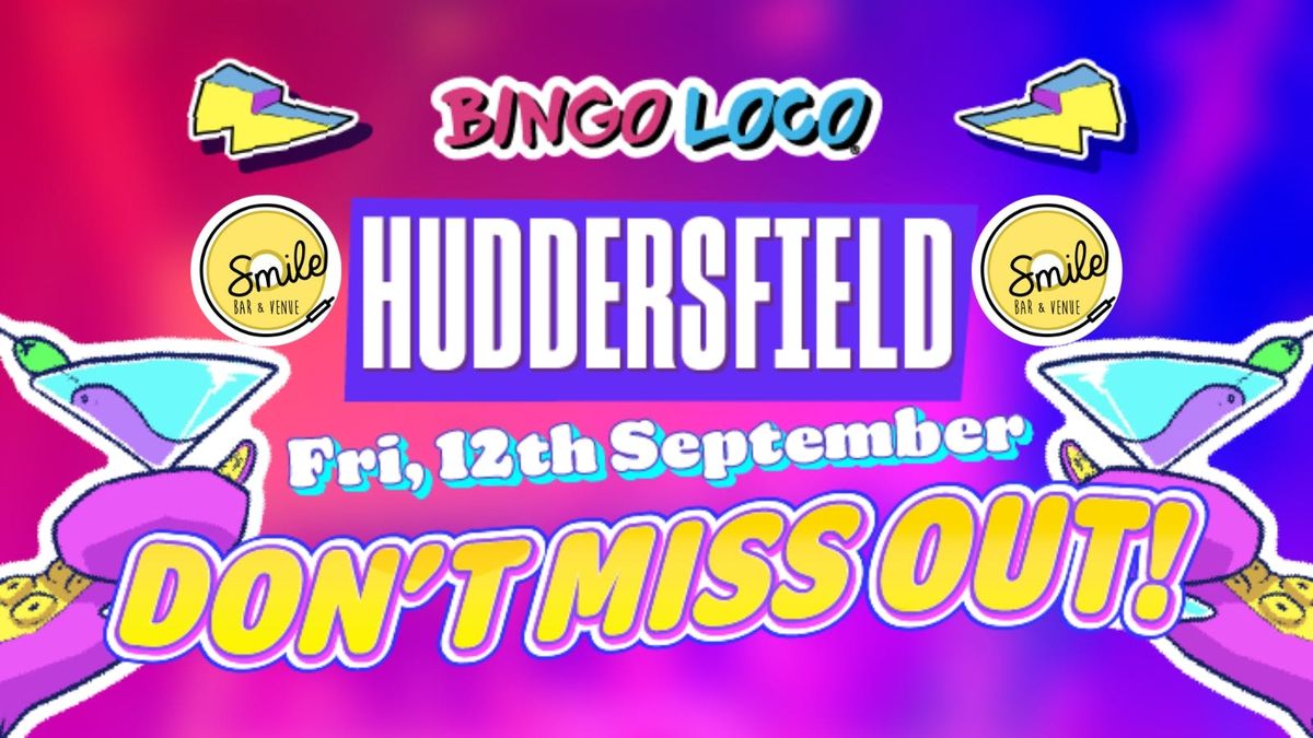 BINGO LOCO - HUDDERSFIELD, 12 September | Event in Huddersfield | AllEvents