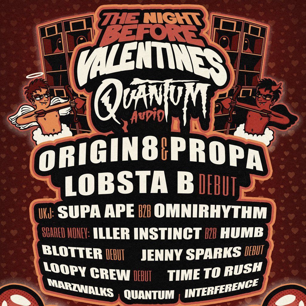 Quantum Audio: The Night Before Valentines, 13 February | Event in Exeter | AllEvents