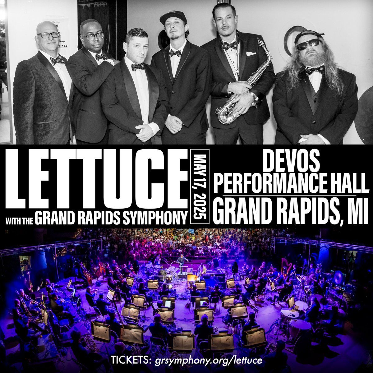 Lettuce and Grand Rapids Symphony at DeVos Performance Hall, 17 May | Event in Grand Rapids | AllEvents