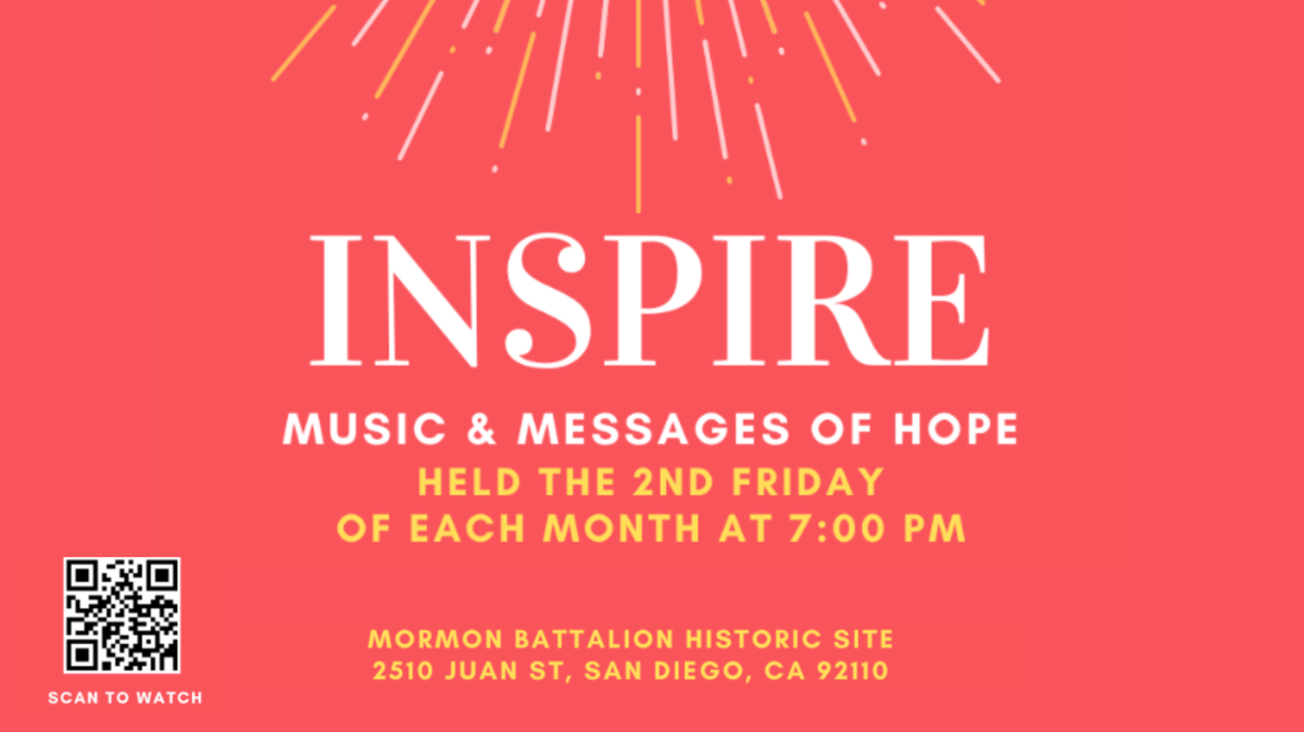 Inspire: Music & Messages of Hope, 12 December | Event in San Diego | AllEvents