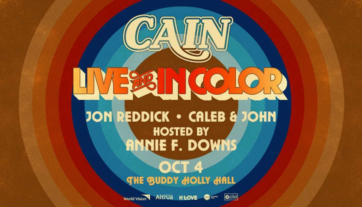 CAIN with Jon Reddick, Caleb & John, hosted by Annie F. Downs, 3 November | Event in Nashville | AllEvents