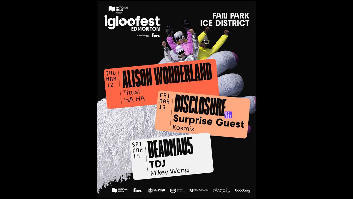 Igloofest with Disclosure, 14 March | Event in Edmonton | AllEvents