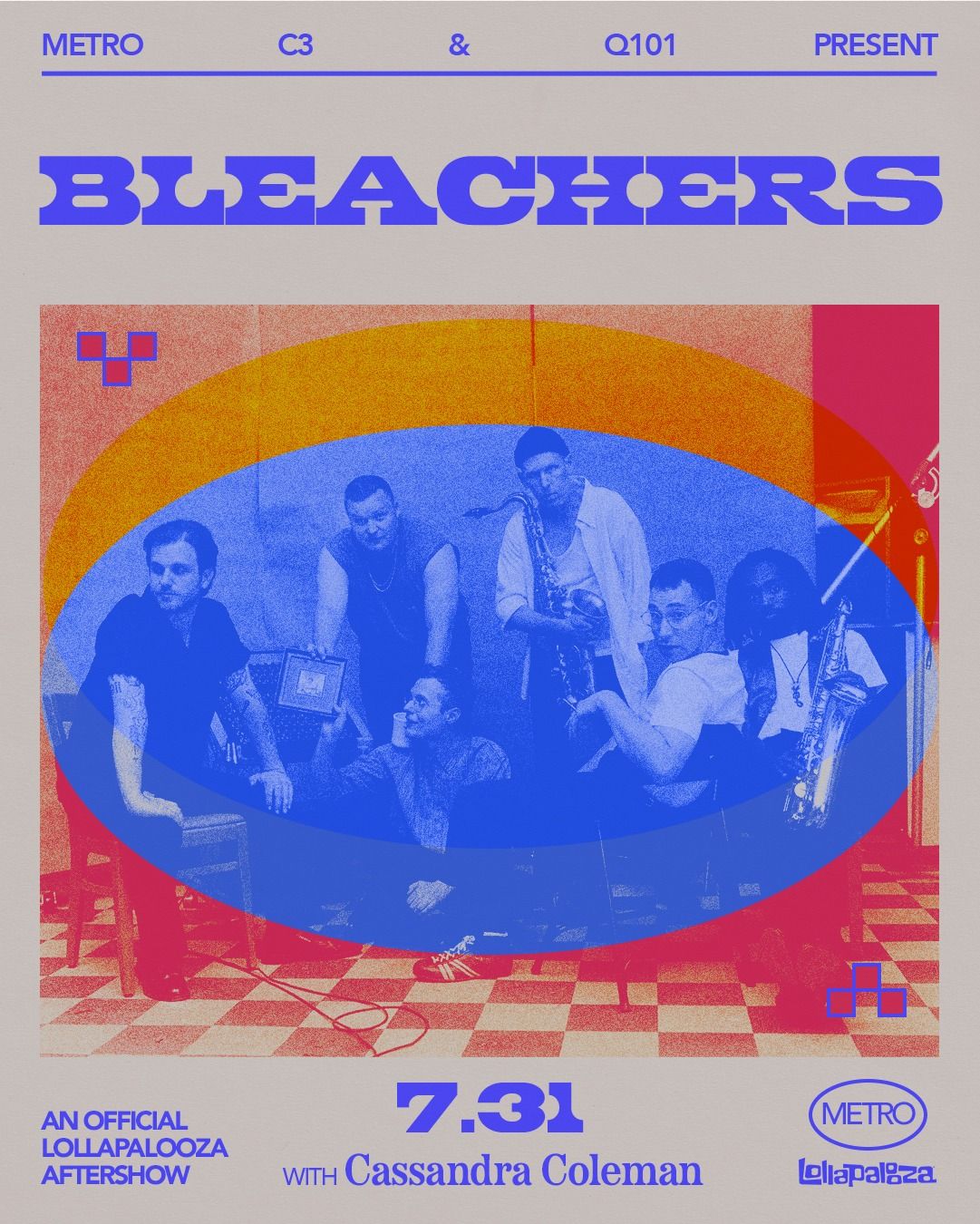 Lollapalooza Aftershow: Bleachers, 30 July | Event in Chicago | AllEvents