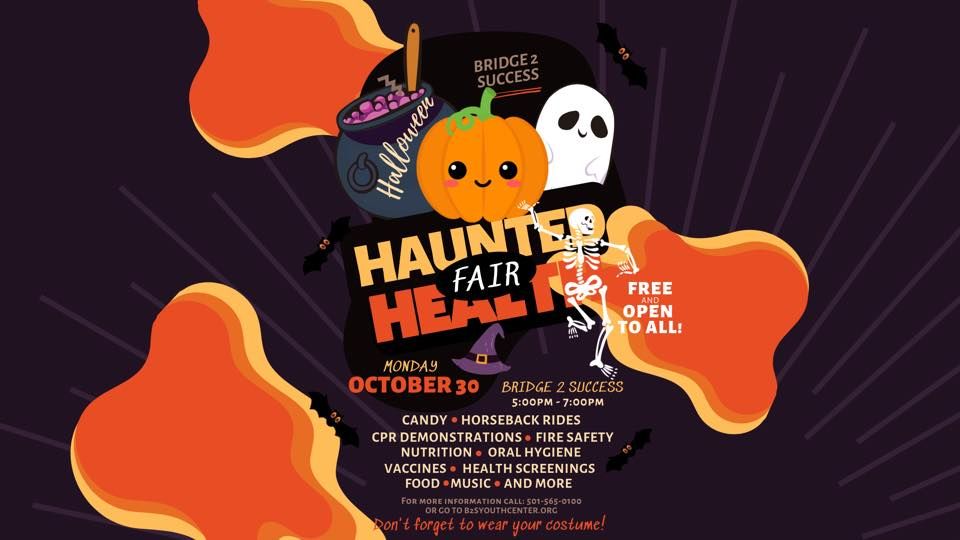 Haunted Health Fair, Bridge 2 Success, Little Rock, 30 October 2023