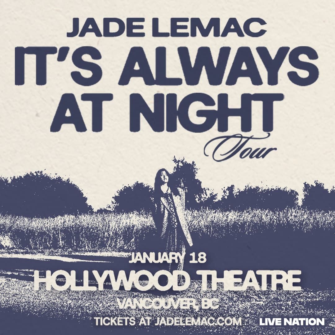 Jade LeMac, 27 January | Event in Nepean | AllEvents