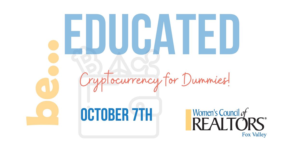 Be Educated Cryptocurrency For Dummies Pal Joey S Batavia October 7 21 Allevents In Be Educated Cryptocurrency For Dummies Pal Joey S Batavia October 7 21 Allevents In