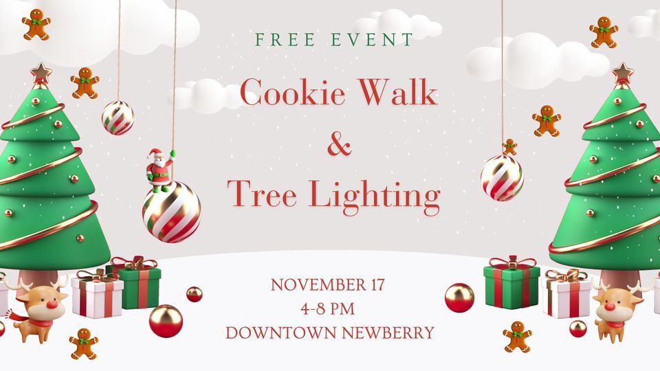 Newberry Tree Lighting and Cookie Walk, Newberry County Chamber of