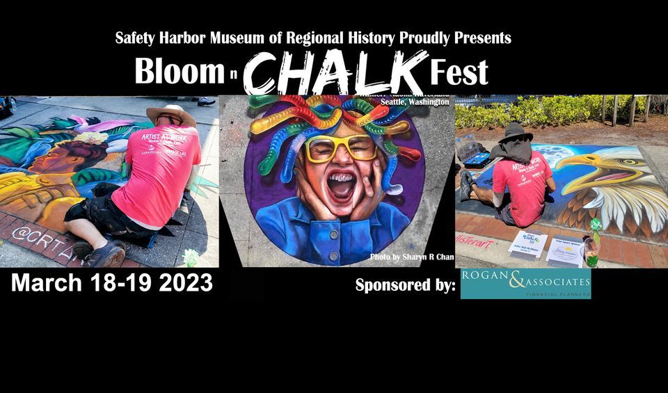 Bloom N Chalk Fest 2023, Main Street Safety Harbor, 18 March 2023