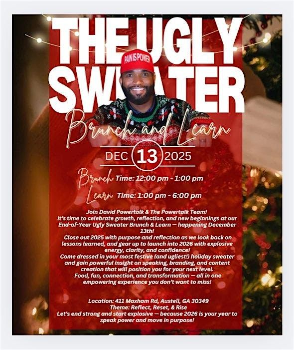 Ugly Sweater Brunch and Learn, 13 December | Event in Austell | AllEvents