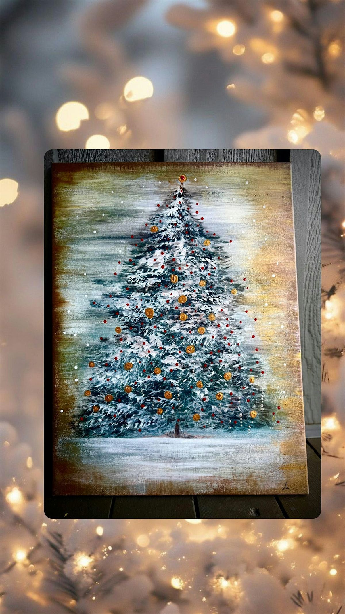Deck the Halls Ladies: Festive Tree painting!, 7 December | Event in Calgary | AllEvents