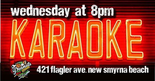 Wednesday Night Karaoke Peanut S Restaurant Sports Bar New Smyrna Beach February 10 21 Allevents In