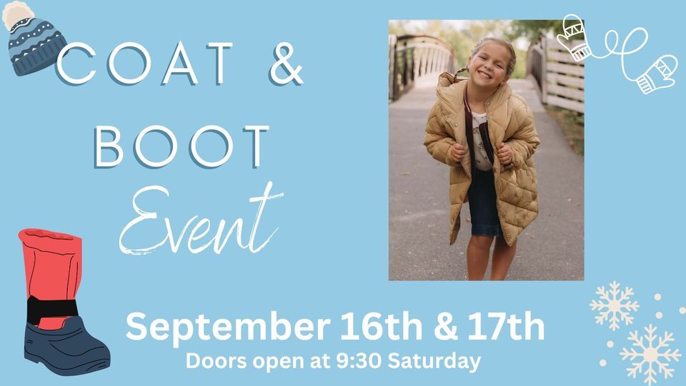Coat & Boot Event , Once Upon A Child Madison East, September 16 2023