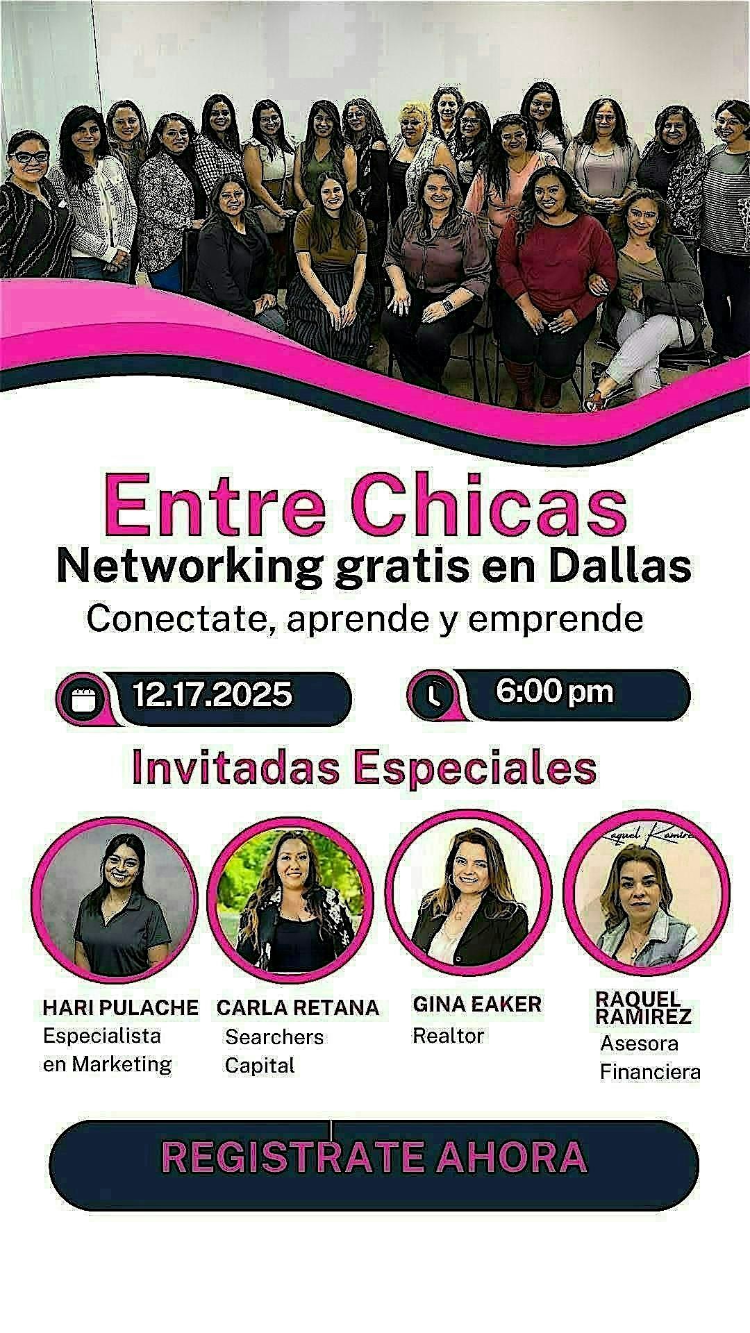 ENTRE CHICAS, 17 December | Event in Dallas | AllEvents